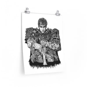 GUTS BLACK & WHITE POSTER GUTS BLACK & WHITE POSTER