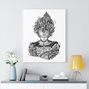 VEGETA BLACK & WHITE CANVAS VEGETA BLACK & WHITE CANVAS