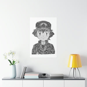 ASH BLACK & WHITE POSTER ASH BLACK & WHITE POSTER