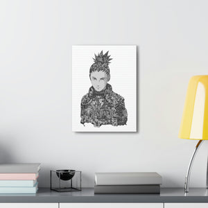SHIKAMARU BLACK & WHITE CANVAS SHIKAMARU BLACK & WHITE CANVAS
