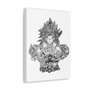 BROLY BLACK & WHITE CANVAS BROLY BLACK & WHITE CANVAS