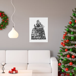 SANJI BLACK & WHITE POSTER SANJI BLACK & WHITE POSTER