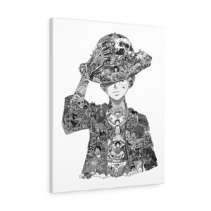 LUFFY BLACK & WHITE CANVAS LUFFY BLACK & WHITE CANVAS