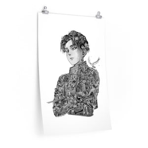 LEVI BLACK & WHITE POSTER LEVI BLACK & WHITE POSTER