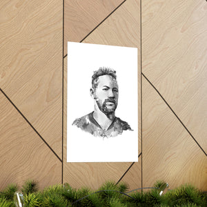 NEYMAR BLACK & WHITE POSTER NEYMAR BLACK & WHITE POSTER