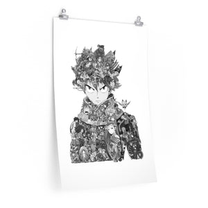 NATSU BLACK & WHITE POSTER NATSU BLACK & WHITE POSTER