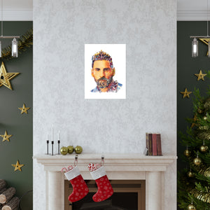 MESSI COLOR POSTER MESSI COLOR POSTER