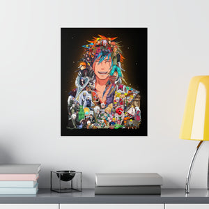 JIRAIYA COLOR POSTER JIRAIYA COLOR POSTER