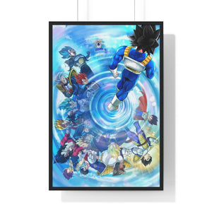 NEW VEGETA FRAMED POSTER NEW VEGETA FRAMED POSTER