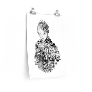 SAITAMA BLACK & WHITE POSTER SAITAMA BLACK & WHITE POSTER