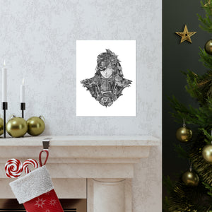 HASHIRAMA - MADARA BLACK & WHITE POSTER HASHIRAMA - MADARA BLACK & WHITE POSTER