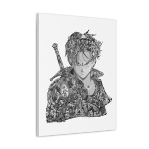 TRUNKS BLACK & WHITE CANVAS TRUNKS BLACK & WHITE CANVAS