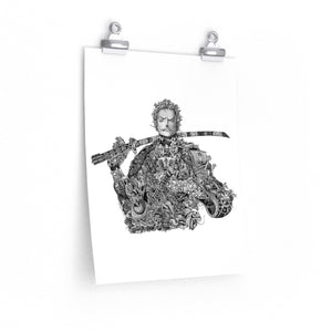 ZORO BLACK & WHITE POSTER ZORO BLACK & WHITE POSTER