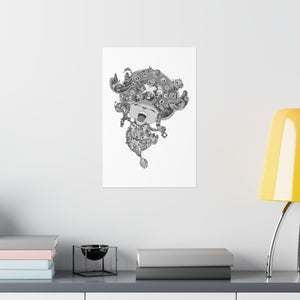 CHOPPER BLACK & WHITE POSTER CHOPPER BLACK & WHITE POSTER