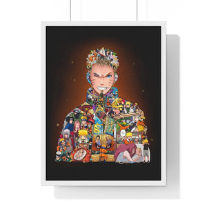 NARUTO COLOR FRAMED POSTER NARUTO COLOR FRAMED POSTER