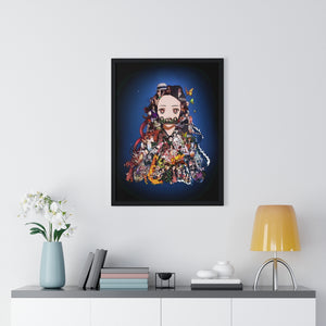 NEZUKO COLOR FRAMED POSTER NEZUKO COLOR FRAMED POSTER