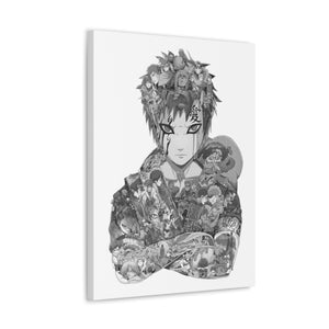 GAARA BLACK & WHITE CANVAS GAARA BLACK & WHITE CANVAS