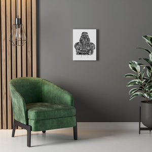 DARTH VADER BLACK & WHITE CANVAS DARTH VADER BLACK & WHITE CANVAS
