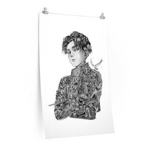 LEVI BLACK & WHITE POSTER LEVI BLACK & WHITE POSTER