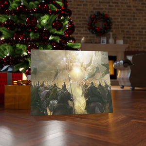 BATTLE OF HELM'S DEEP CANVAS BATTLE OF HELM'S DEEP CANVAS