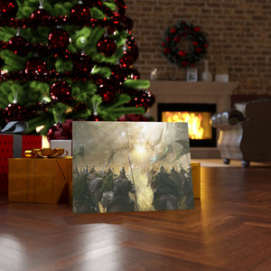 BATTLE OF HELM'S DEEP CANVAS BATTLE OF HELM'S DEEP CANVAS