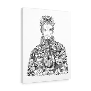 NARUTO BLACK & WHITE CANVAS NARUTO BLACK & WHITE CANVAS