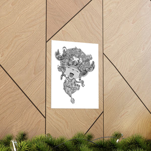 CHOPPER BLACK & WHITE POSTER CHOPPER BLACK & WHITE POSTER