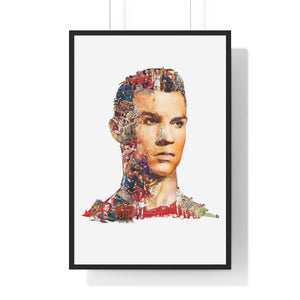 RONALDO COLOR FRAMED POSTER RONALDO COLOR FRAMED POSTER