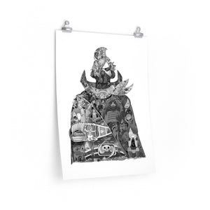 SANJI BLACK & WHITE POSTER SANJI BLACK & WHITE POSTER