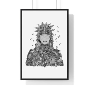 MINATO BLACK & WHITE FRAMED POSTER MINATO BLACK & WHITE FRAMED POSTER