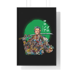 ZORO COLOR FRAMED POSTER ZORO COLOR FRAMED POSTER