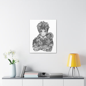 GAARA BLACK & WHITE CANVAS GAARA BLACK & WHITE CANVAS