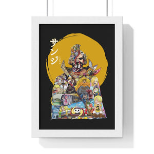 SANJI COLOR FRAMED POSTER SANJI COLOR FRAMED POSTER