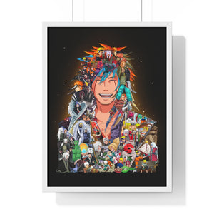 JIRAIYA COLOR FRAMED POSTER JIRAIYA COLOR FRAMED POSTER