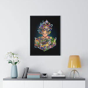 GOKU COLOR FRAMED POSTER GOKU COLOR FRAMED POSTER