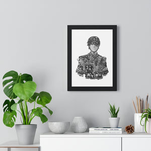 ZUKO BLACK & WHITE FRAMED POSTER ZUKO BLACK & WHITE FRAMED POSTER