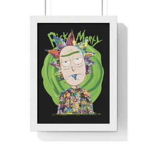 RICK COLOR FRAMED POSTER RICK COLOR FRAMED POSTER