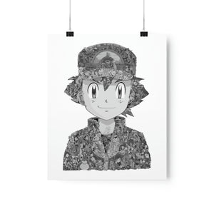 ASH BLACK & WHITE POSTER ASH BLACK & WHITE POSTER