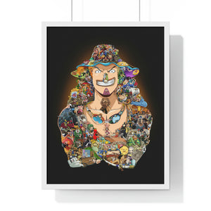 USOPP COLOR FRAMED POSTER USOPP COLOR FRAMED POSTER