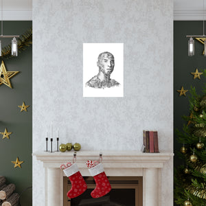 KOBE BRYANT BLACK & WHITE POSTER KOBE BRYANT BLACK & WHITE POSTER