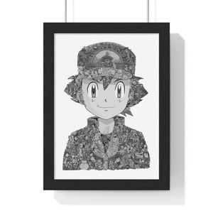 ASH BLACK & WHITE FRAMED POSTER ASH BLACK & WHITE FRAMED POSTER