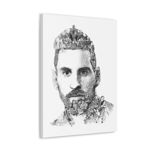 MESSI BLACK & WHITE CANVAS MESSI BLACK & WHITE CANVAS