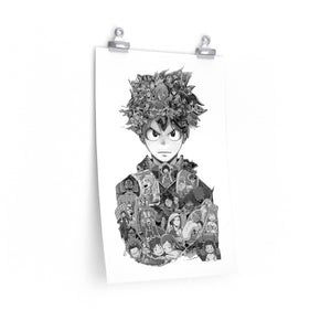 DEKU BLACK & WHITE POSTER DEKU BLACK & WHITE POSTER