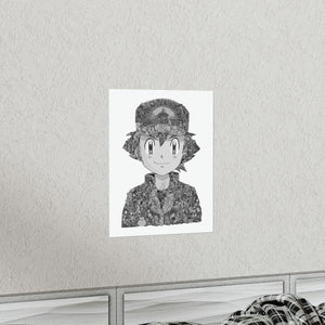 ASH BLACK & WHITE POSTER ASH BLACK & WHITE POSTER