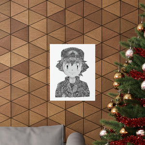 ASH BLACK & WHITE POSTER ASH BLACK & WHITE POSTER