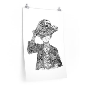 LUFFY BLACK & WHITE POSTER LUFFY BLACK & WHITE POSTER