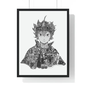 ASTA BLACK & WHITE FRAMED POSTER ASTA BLACK & WHITE FRAMED POSTER