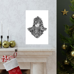 HASHIRAMA - MADARA BLACK & WHITE POSTER HASHIRAMA - MADARA BLACK & WHITE POSTER