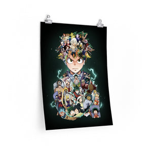 DEKU COLOR POSTER DEKU COLOR POSTER