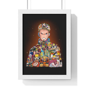 NARUTO COLOR FRAMED POSTER NARUTO COLOR FRAMED POSTER